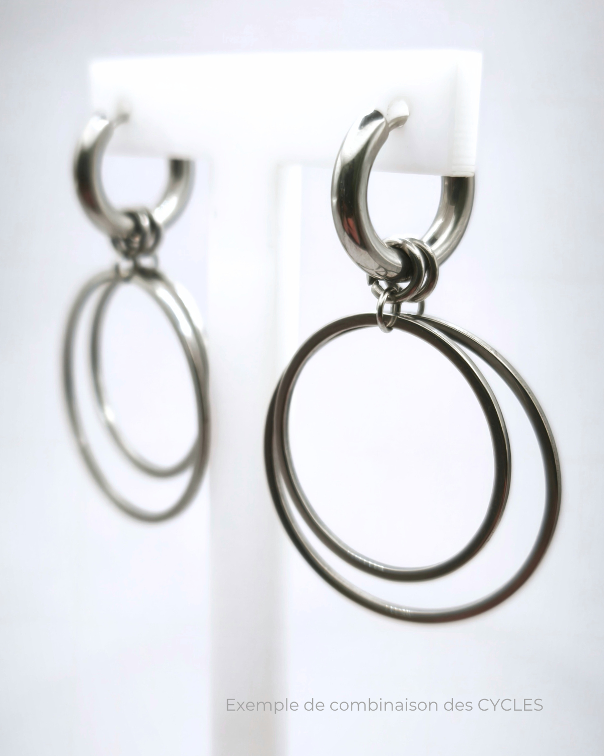 Boucles d'oreilles modulaires • Cycles