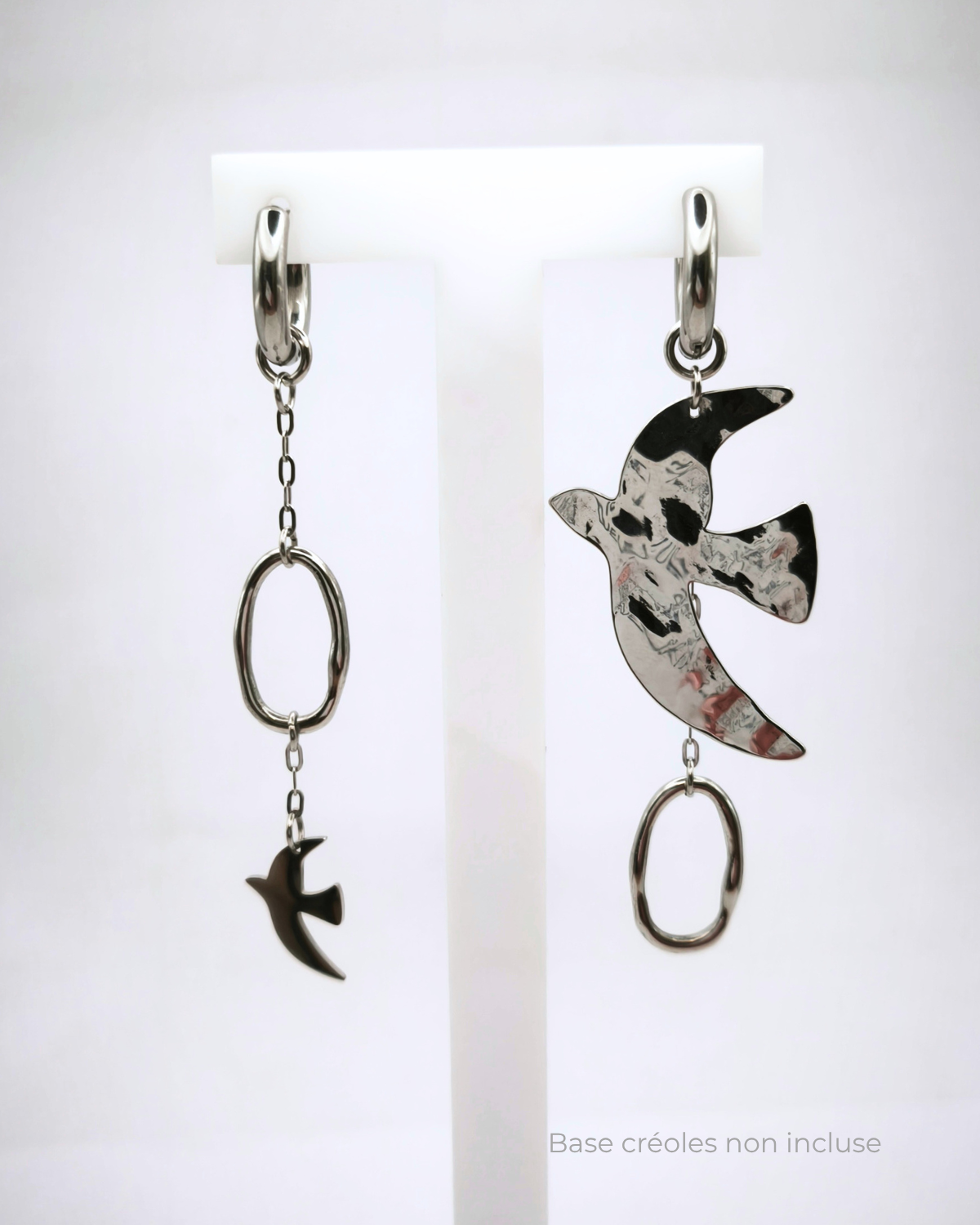 Boucles d'oreilles modulaires • Envolée