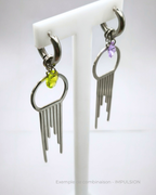 Boucles d'oreilles modulaires • Aube