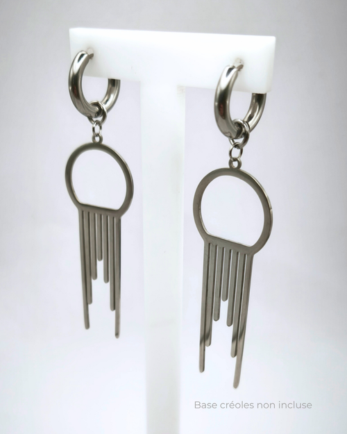 Boucles d'oreilles modulaires • Aube