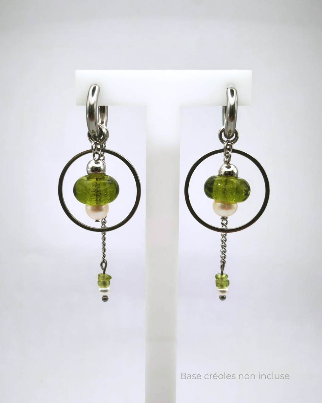Boucles d'oreilles modulaires • Aura