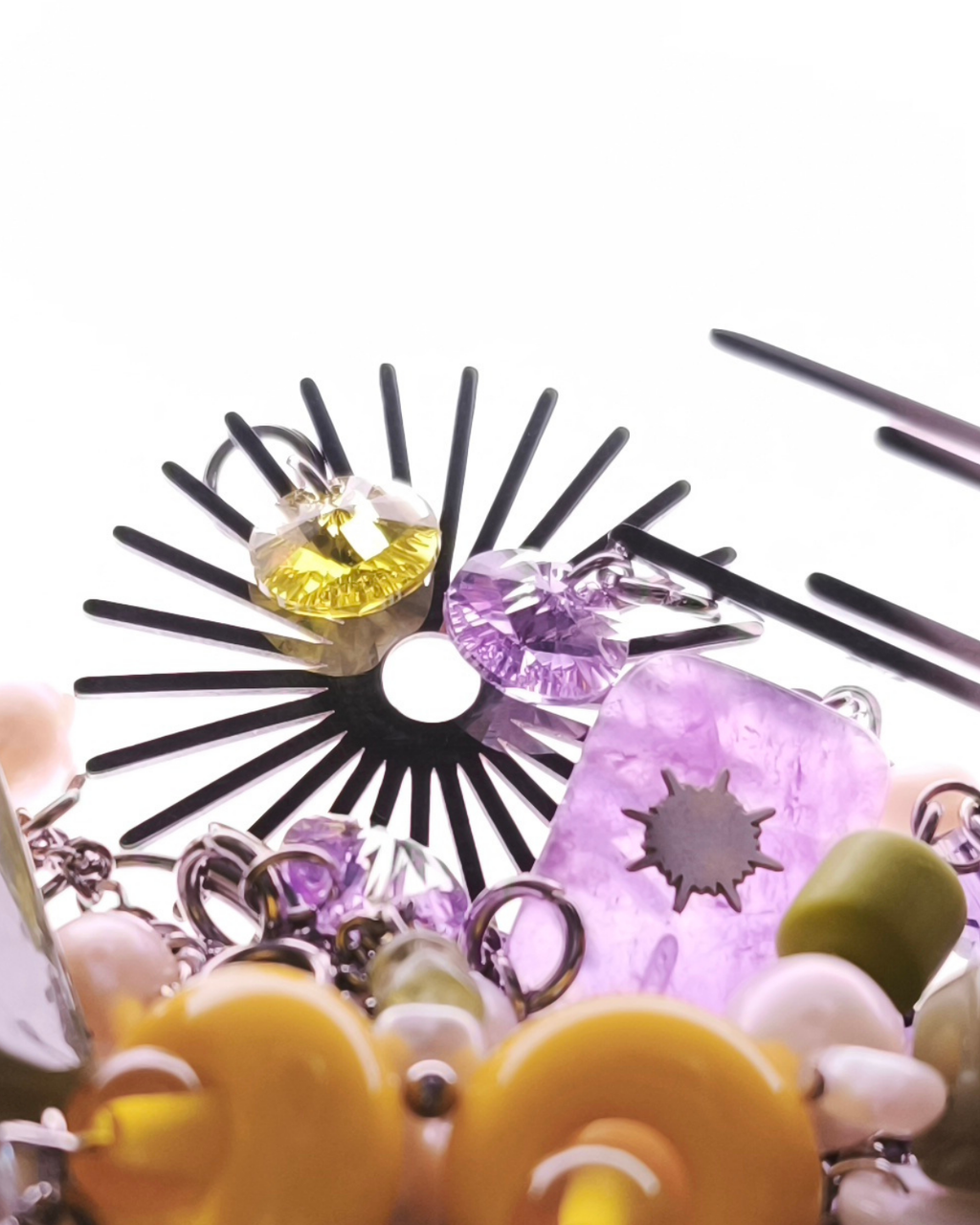 Boucles d'oreilles modulaires • Aurore