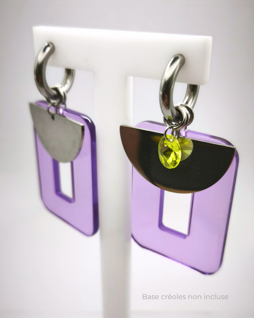 Boucles d'oreilles modulaires • Clarté