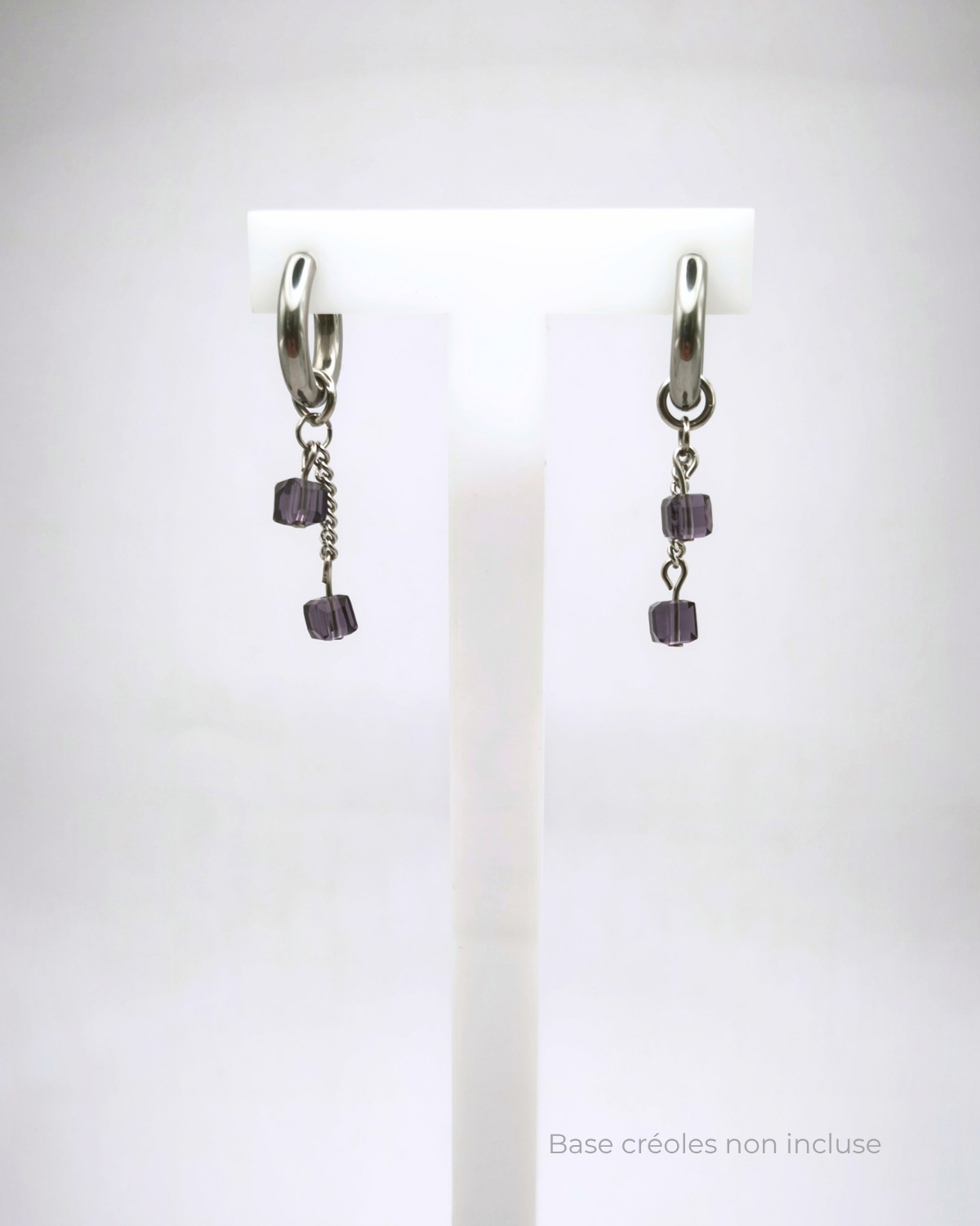 Boucles d'oreilles modulaires • Éclats