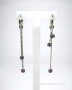 Boucles d'oreilles modulaires • Éclats