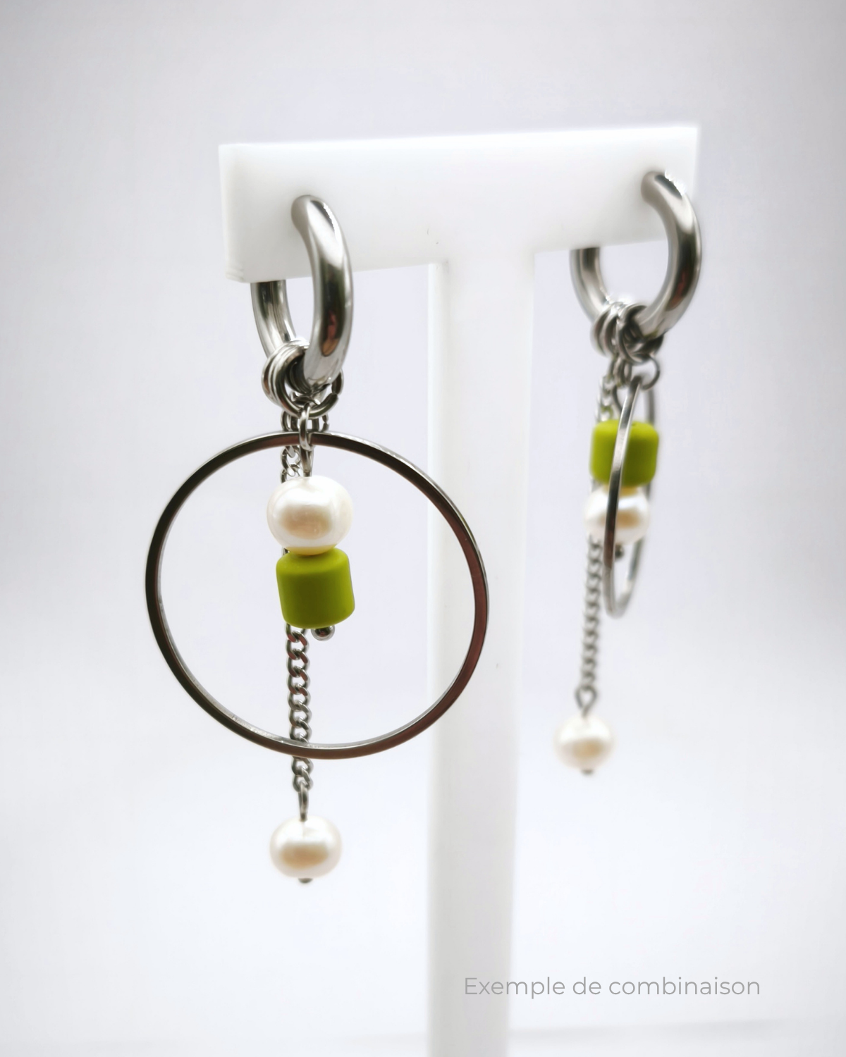 Boucles d'oreilles modulaires • Espoir
