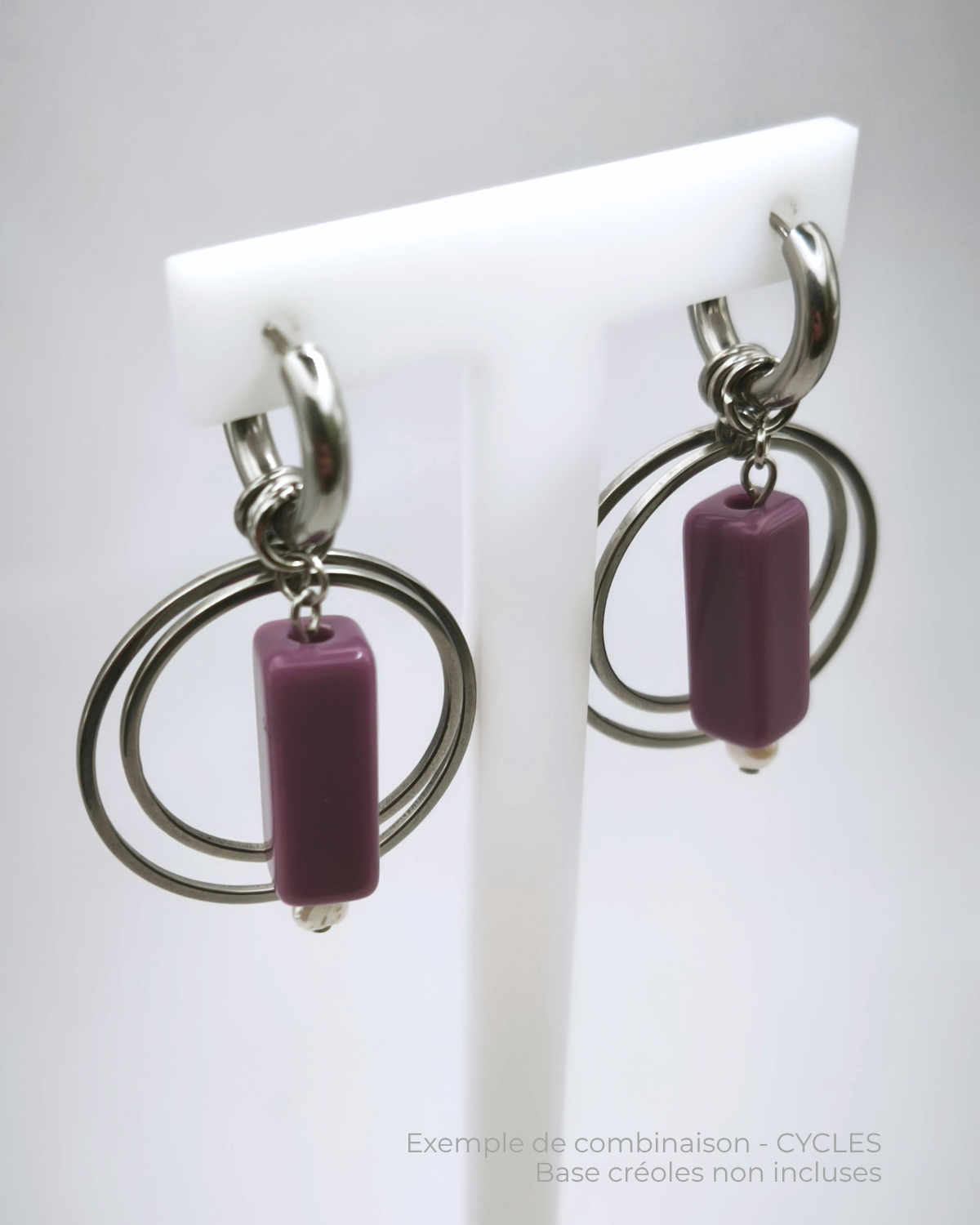 Boucles d'oreilles modulaires • Faisceau