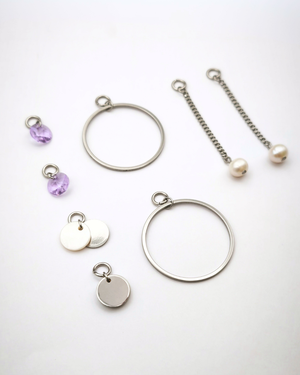 Boucles d'oreilles modulaires • Halo