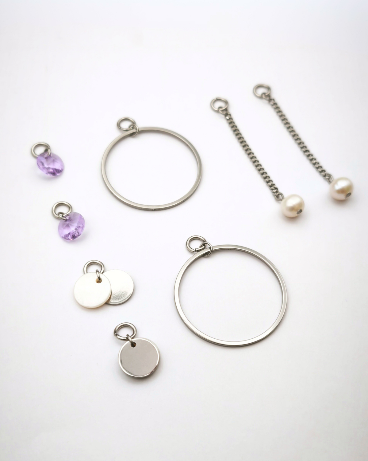 Boucles d'oreilles modulaires • Halo