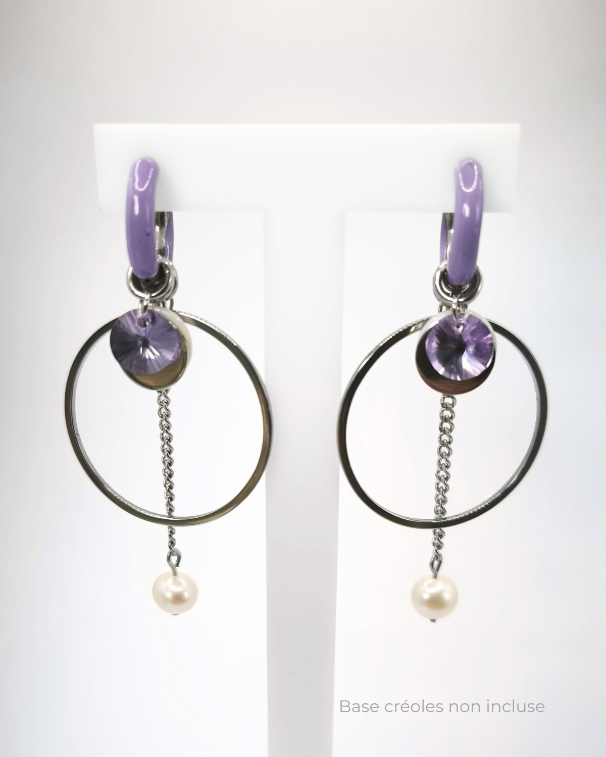 Boucles d'oreilles modulaires • Halo