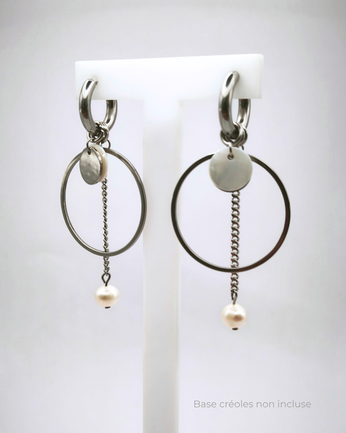 Boucles d'oreilles modulaires • Halo