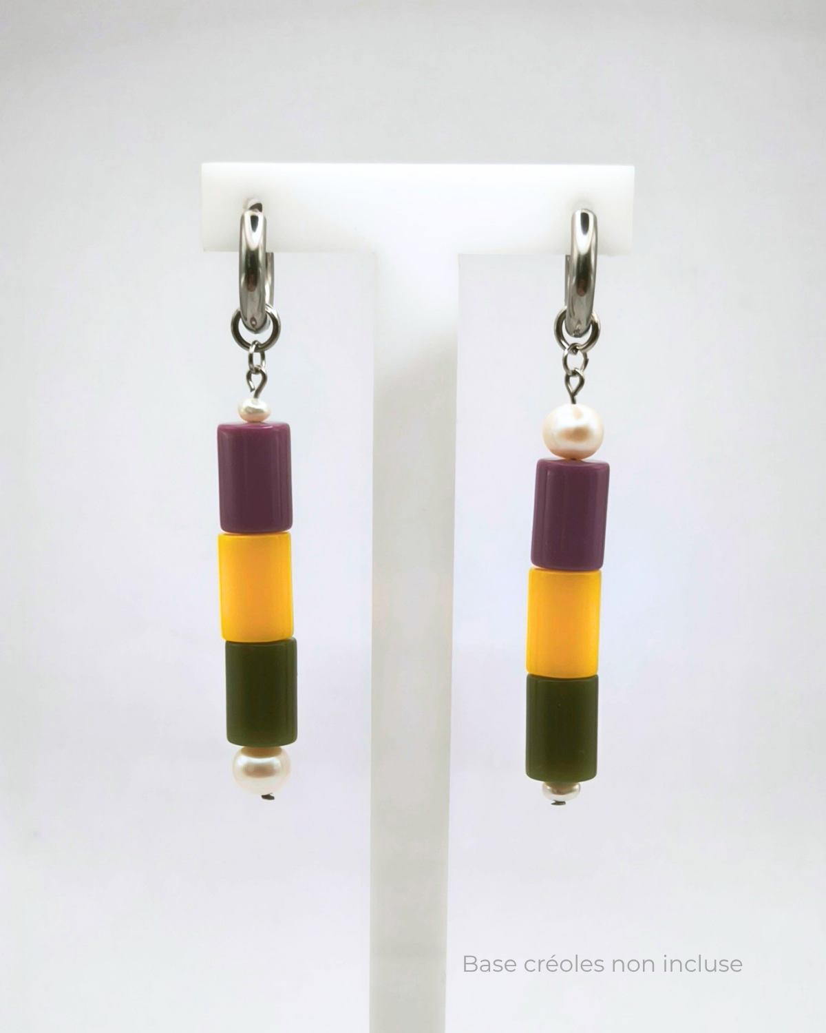 Boucles d'oreilles modulaires • Prisme