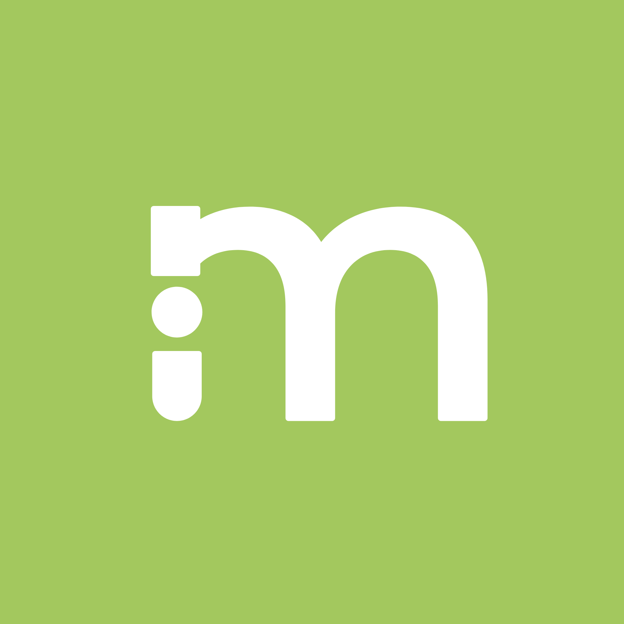 Logo M de moddule vert